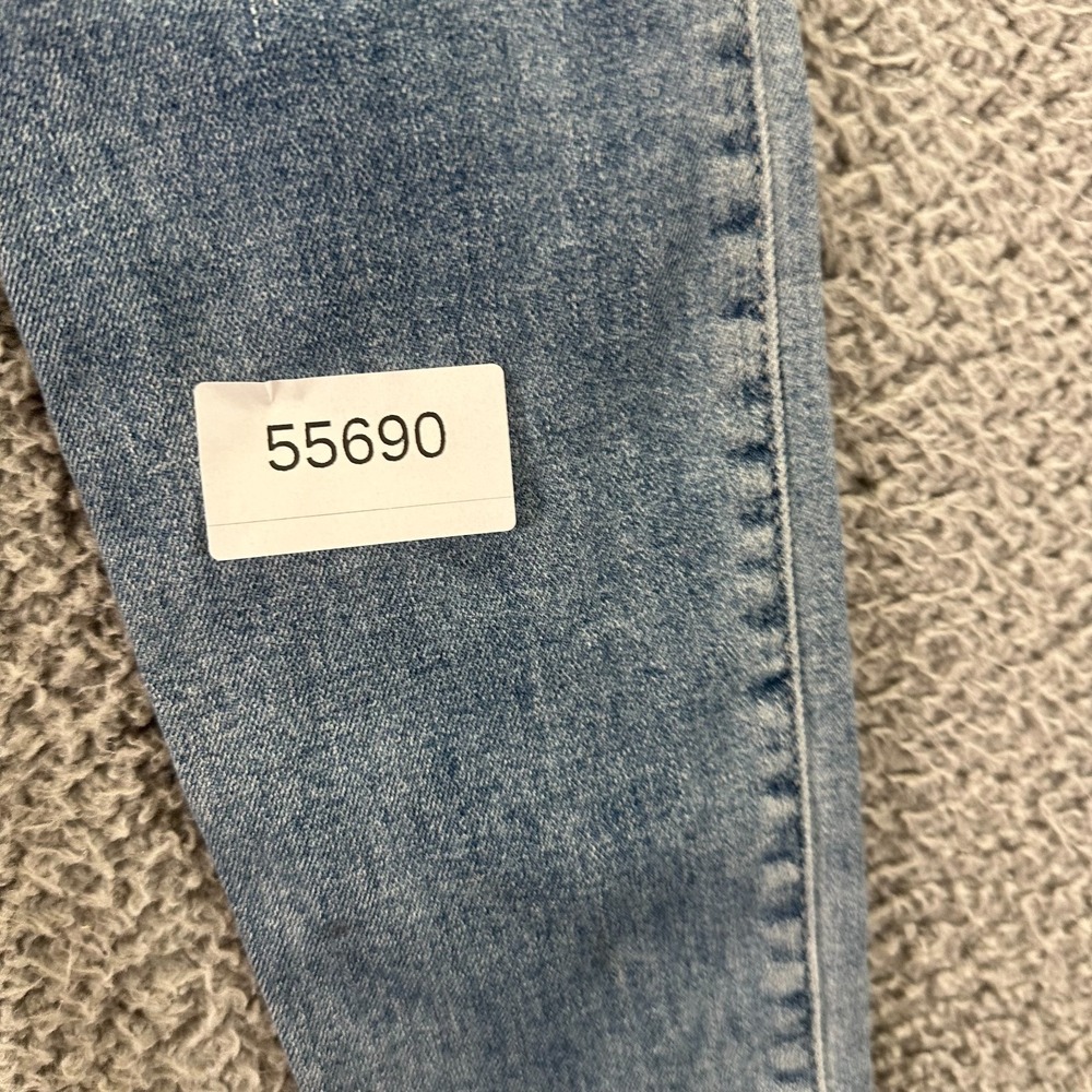 Hollister Jeans Women's 1 Blue Cotton Denim Skinny Leg Frayed Hem Travel Stretch - Picture 10 of 10